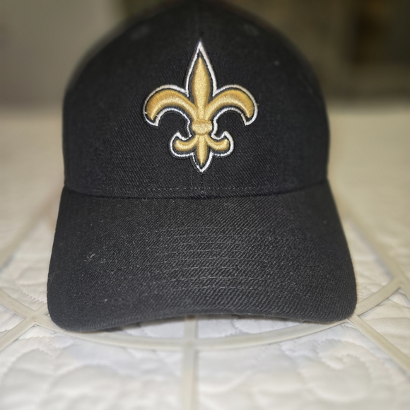 NFL Other - New Orleans Saints NFL Reebok Black on Field Cap One Size Fits All Adjustable